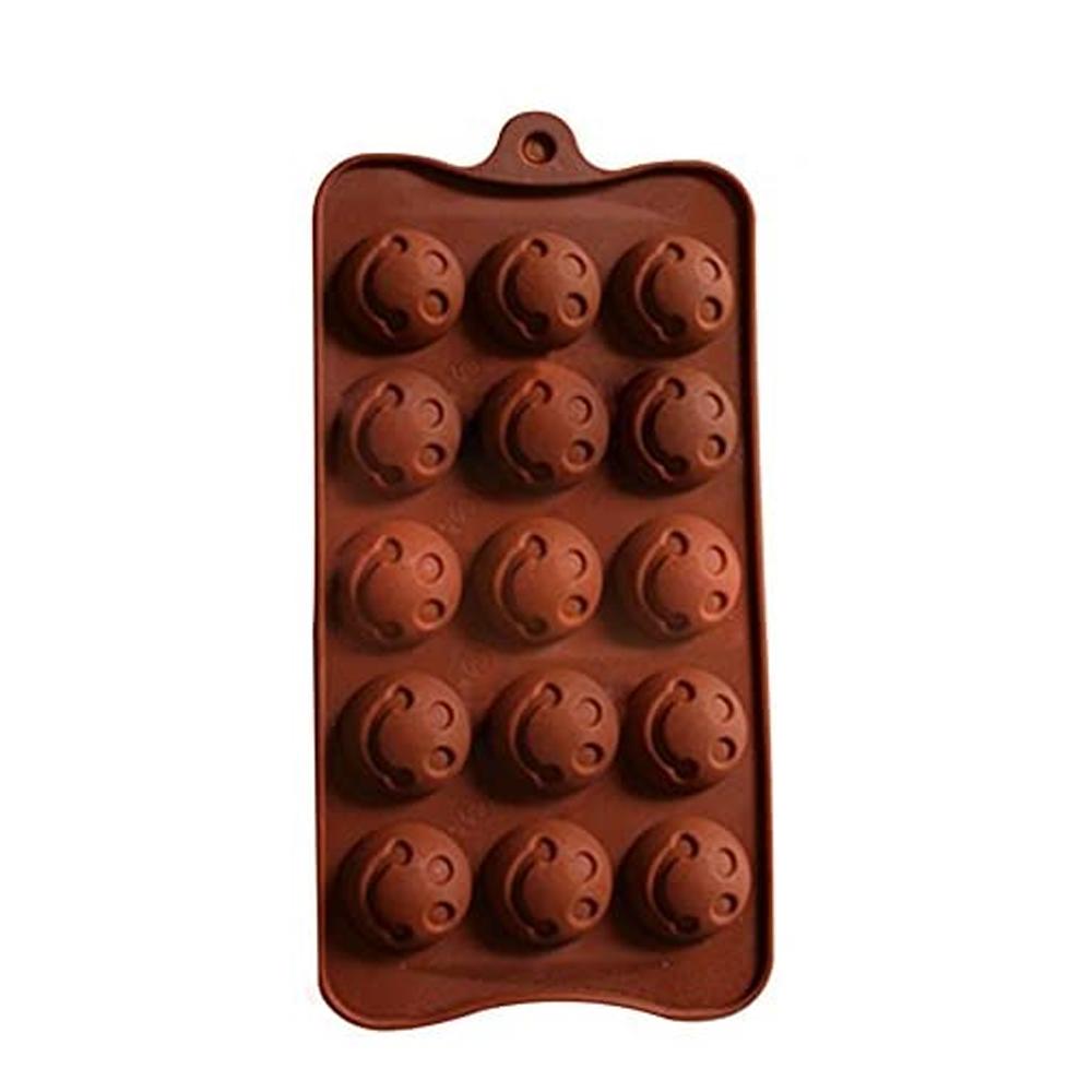 1188 Food Grade Non-Stick Reusable Silicone Smile Shape 15 Cavity Chocolate Molds / Baking Trays - SkyShopy 1188 Food Grade Non-Stick Reusable Silicone Smile Shape 15 Cavity Chocolate Molds / Baking Trays - SkyShopy